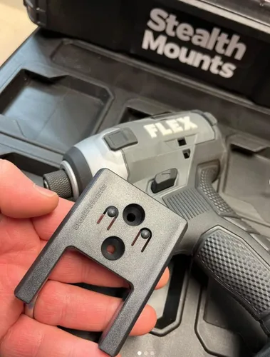 Vista 5 de StealthMounts Soportes flexibles para herramientas de 24 V Ganchos flexibles de 24 V para herramientas Paquete de 4 Organizadores