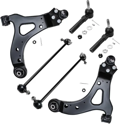 Vista 46 de Detroit Axle - Kit de extremo delantero RWD para Chrysler 300 Dodge Charge Challenger 2011-2019, 2 brazos de control inferiores traseros 2 rótulas