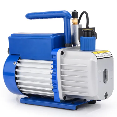 Vista 2 de stonylab Bomba de vacío rotatoria de paleta de una sola etapa de 3 CFM con válvula solenoide para refrigerante de CA HVAC