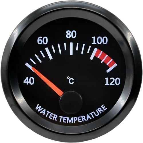 Vista 12 de ESUPPORT - Kit de medidor de temperatura de gas de escape con indicador de 52 mm para coche, luz LED blanca, pantalla Dail, indicador de temperatura