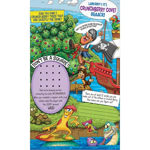 Vista 5 de Cap'n Crunch - Cereales Cap'n Crunch, bayas crujientes, caja de 20.5 onzas