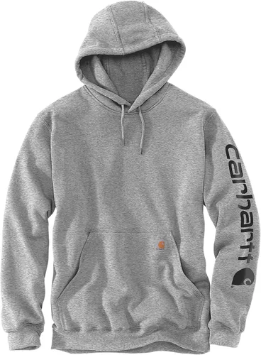 Vista 2 de Carhartt Sudadera con Gráfico de Logo en Manga de Peso Medio y Ajuste Holgado para Hombre