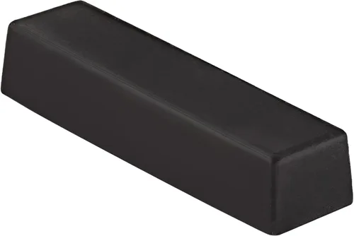Black Emery Polishing Compound - un compuesto de curso utilizado para cortar y preparar materiales a pulir - funciona en aluminio, acero inoxidable