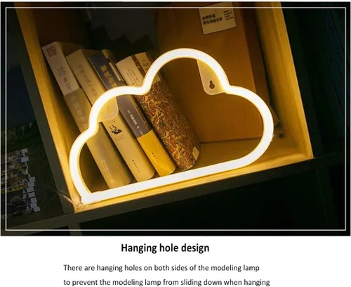 Vista 4 de QFFL Paneles de luz LED inteligentes Creativo DIY LED Neon Signos tira formable luz de neón Iluminación decorativa para dormitorio, patio, cocina