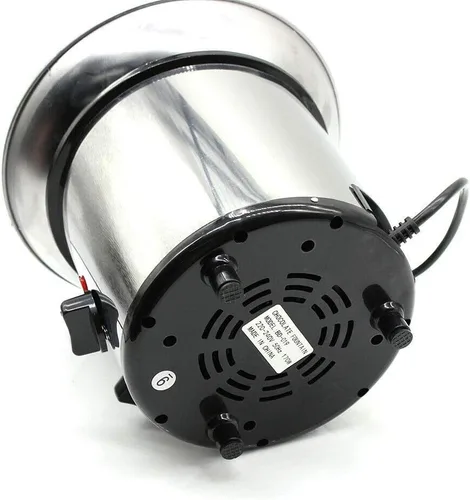 Vista 8 de Máquina de fuente de fondue de chocolate de acero inoxidable de 4 niveles para fusión de chocolate, capacidad de 2 libras para hogar