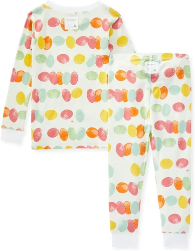Vista 2 de Burts Bees - Conjunto de pijama para bebé camiseta y pantalón de 2 piezas 100 algodón orgánico