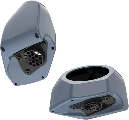 Vista 628 de Advanblack Alpine Green Tour Pack - Paquete de altavoces de 6.5 pulgadas, carcasa de audio trasera, color a juego, ajuste Harley King Tour Pack