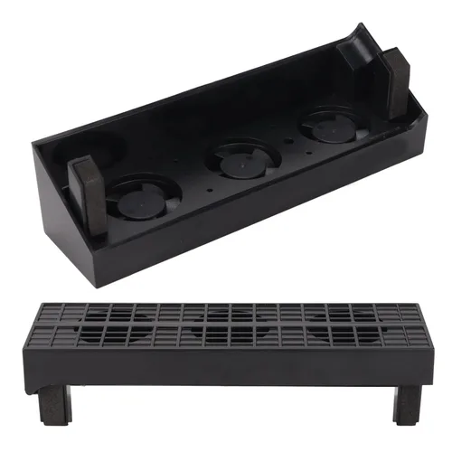 Vista 6 de Hilitand Ventilador de enfriamiento automático para PS4 Slim, sensor de temperatura automático inteligente, radiador controlado por USB externo