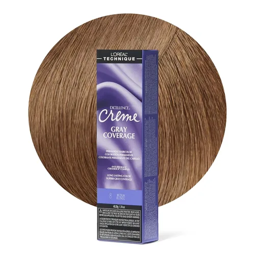 Vista 20 de L'Oréal Technique Excellence Crème Permanent Hair Color - Long-Lasting Hair Dye, Rich Formula With No-Drip Application, Superb Gray Coverage