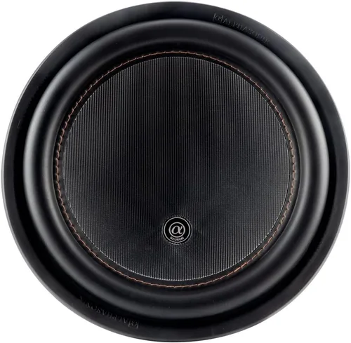 Vista 3 de Alphasonik NSW412 Neuron 400 Series 12” 1500 vatios máx. / 500 vatios RMS Subwoofer de coche de graves de 4 ohmios dual con imán de alta calidad