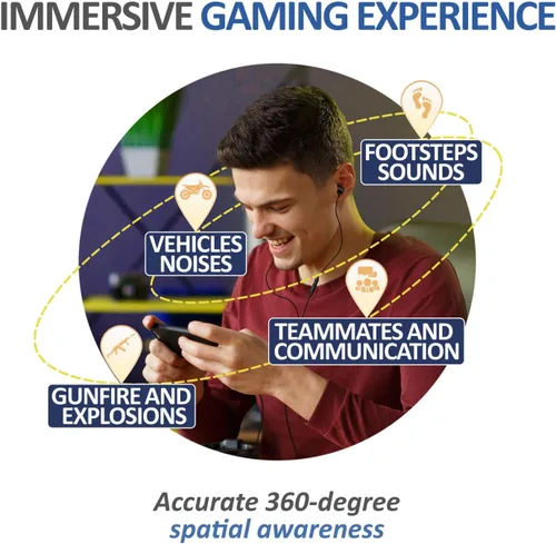 Vista 8 de UliX Rider - Auriculares USB C, auriculares magnéticos USB-C para iPhone 15 Pro Max Plus Samsung Galaxy S23 Ultra S22 S21 FE S20 Z Flip 3 Fold 4 A53