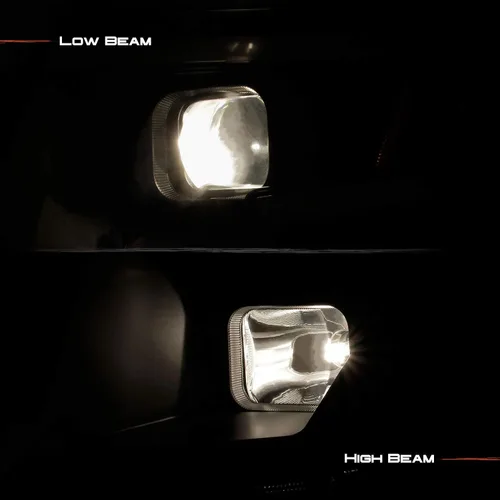 Vista 5 de AKKON - Se adapta a Ford Edge 2007-2010 Tubo de Luz LED Elegante DRL Proyector Faros Delanteros Par Carcasa - Bisel Negro