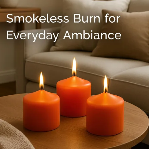 Vista 4 de Stonebriar Velas de pilar sin perfume, 18 horas de tiempo de combustión, velas de cera de larga duración para bodas, vacaciones, decoración