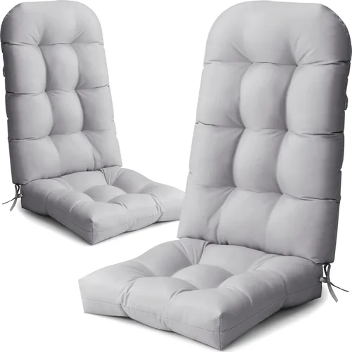 Vista 16 de Crestlive Products - Cojín para silla Adirondack, cojín para silla mecedora al aire libre resistente al agua de 50x20x4 pulgadas, cojín de repuesto