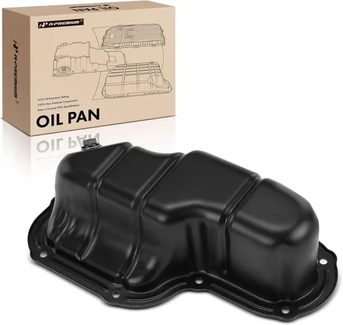 A-Premium Cárter inferior de aceite de motor con tapón de drenaje compatible con Nissan Frontier 2005-2019 Pathfinder 2005-2012 Xterra 2005-2015