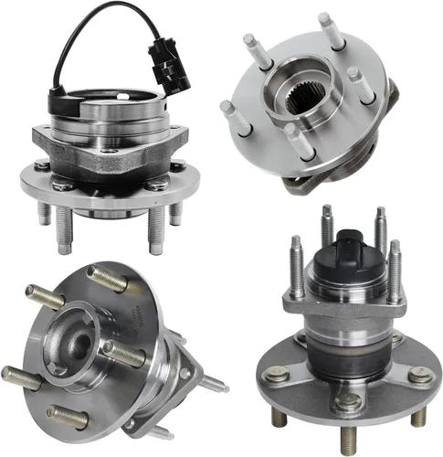 Vista 117 de Detroit Axle - Kit de cubos de rodamiento de rueda delantera de 6 piezas para Dodge Dart 2013-2016, Chrysler 200 2015-2017, 2 cojinetes de rueda