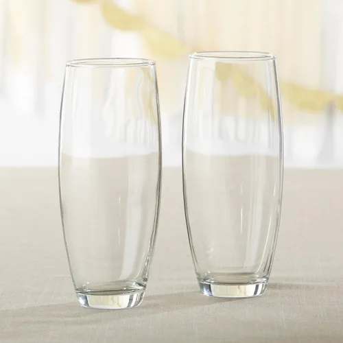 Vista 7 de Kate Aspen Vaso de champán sin tallo de 9 onzas (juego de 12) Vaso de cocina o recuerdo de fiesta de bricolaje