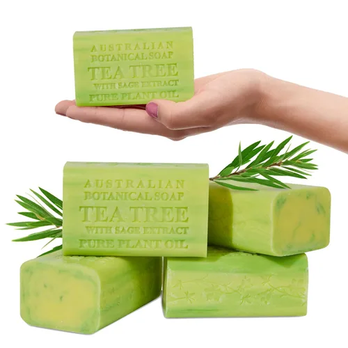Vista 22 de Australian Botanical Soap Barra de jabón de lujo triple molida de coco con aceite de lima de 6.6 onzas, enriquecida con manteca de karité, cáscaras