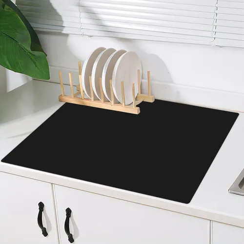 Vista 30 de Alfombrillas de silicona extra gruesas de 2MM para encimera de cocina (47.2"x23.6"x0.08"), alfombrilla resistente al calor más grande para isla