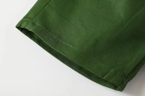 Vista 8 de Ropa para niños pequeños, conjuntos de camisa y pantalones cortos de verano, tallas 2-7