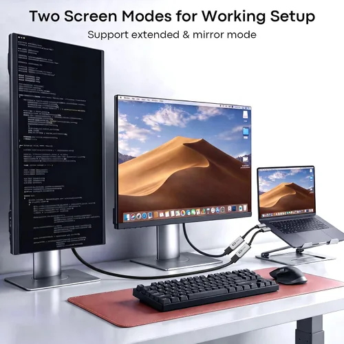 Vista 3 de 4K@60Hz USB C al adaptador HDMI, soporte Thunderbolt 3/4/5