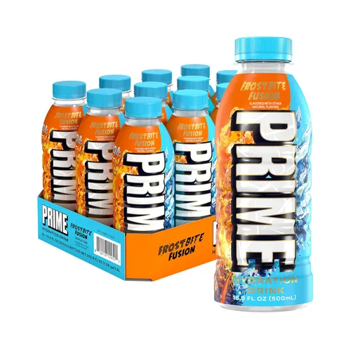 Vista 11 de PRIME Hydration BERRY FREEZE, bebidas deportivas, electrolitos mejorados para una hidratación definitiva, 250 mg de BCAA, vitaminas B