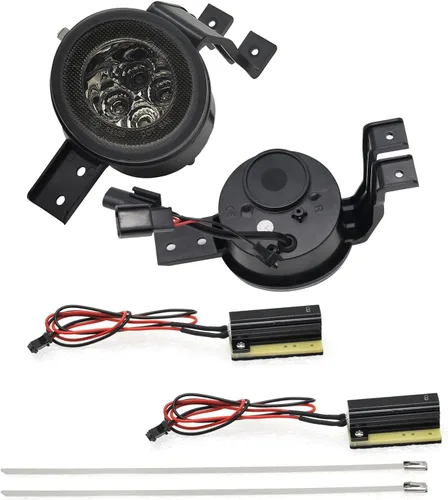 Vista 4 de Luz LED frontal blanca con halo DRL de conducción y estacionamiento compatible con Cooper R50 R53 Hatchback 2002-2006/Cooper R52 Convertible