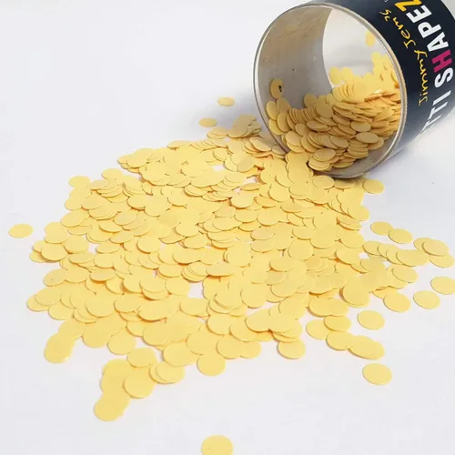 Vista 18 de Círculo de confeti 1/4" negro - paquete al por menor #8550 QS0