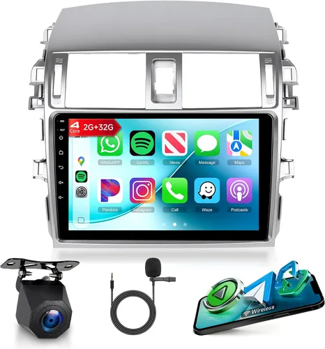 Vista 15 de Rimoody Radio de coche 4G+64G para Toyota Corolla 2009 2010 2011 2012 2013