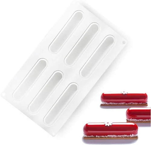 Vista 22 de OCPO KITCHEN Moldes de Silicona con Forma de Plátano 3D para Hornear Pasteles de Mousse, Molde de Horneado de Silicona 3D para Dulces, Pastelería