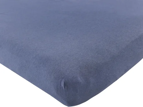 Vista 28 de Hudson Baby Sábana bajera ajustable unisex de algodón para cuna, diseño de animales de granja para niños, talla única