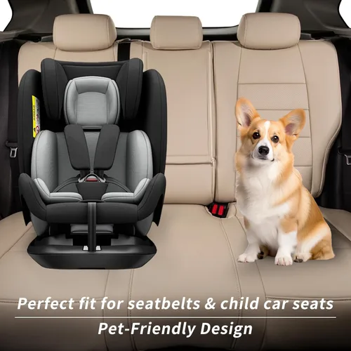 Vista 3 de coverdream Rav4 Fundas de asiento de ajuste personalizado para Toyota RAV4 LE 2019-2025, XL, XLE Premium, SUV limitado, totalmente cubierto