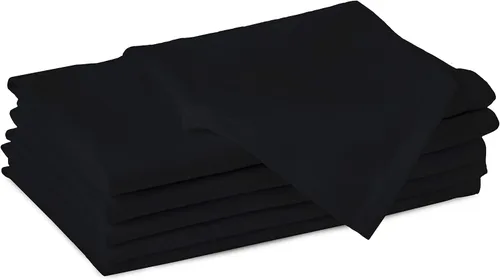 Vista 20 de Encasa XO Juego de 6 servilletas de tela de ladrillo, 17 x 17 pulgadas, servilletas de cena de algodón de color sólido, servilletas de boda lavables