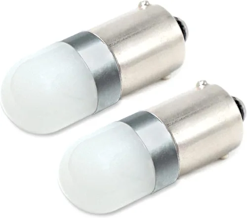 Lighted Address Sign Premium LED Replacement Bulb Kit | 10-30 Volt AC/DC Compatible | Fits Miniature Bayonet (Ba9S) Sockets | Pack of 2 Bulbs