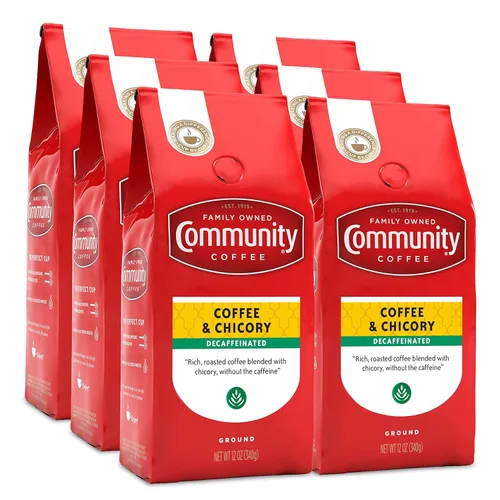 Vista 11 de Community Coffee Cafe Special Half-Caff 32 onzas, café molido tostado oscuro medio, bolsa de 32 onzas (paquete de 1)