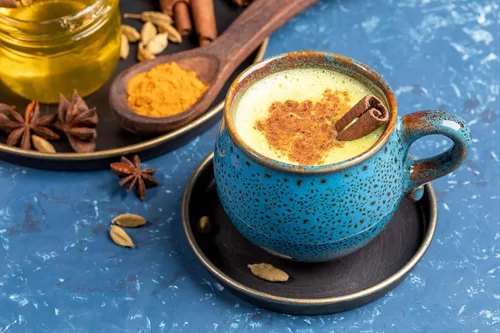 Vista 5 de Hemani Polvo de raíz de cúrcuma 100% natural, 400 g (14.1 oz) Haldi Curcumina Curcuma I Origen indio