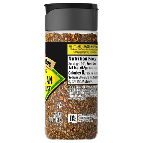 Vista 24 de McCormick Grill Mates Condimento brasileño para carne, 2.12 oz