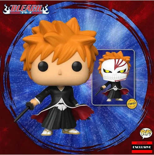 Vista 3 de Funko Pop Bleach Ichigo Kurosaki Bankai Tensa Zangetsu Vinyl Figure (AAA Anime Exclusive)