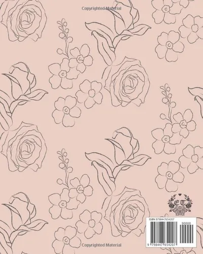 Vista 2 de Sketchbook A Large Notebook (8" x 10", 120 Pages) with Framed Blank Paper for Drawing, Writing, Painting, Sketching, and Doodling - for Girls, Kids
