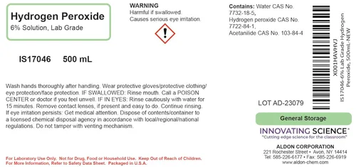 Vista 2 de Solución de peróxido de hidrógeno al 6%, 16.9 fl oz, grado de laboratorio, The Curated Chemical Collection