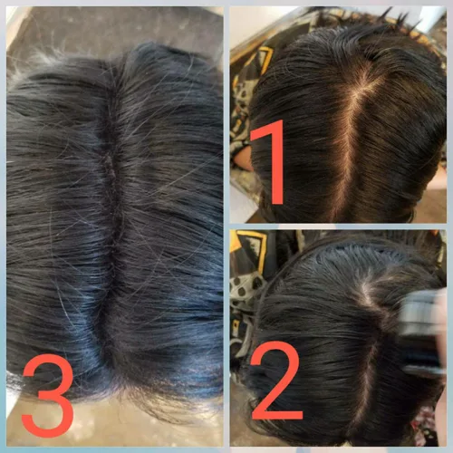 Vista 3 de Fácil de usar perder el pelo Edificio fibras Color Negro 22 g