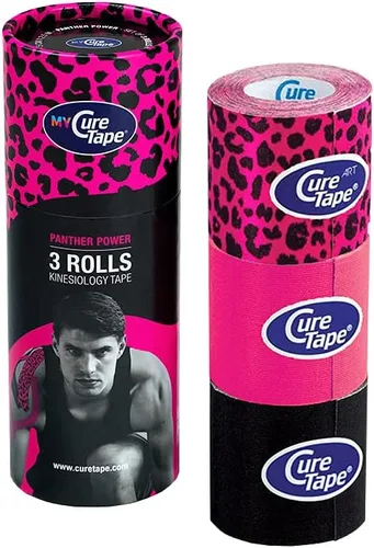 Vista 12 de CureTape Deportes Cinta de kinesiología para el dolor muscular y articular Cinta terapéutica elástica Cinta atlética impermeable Cinta