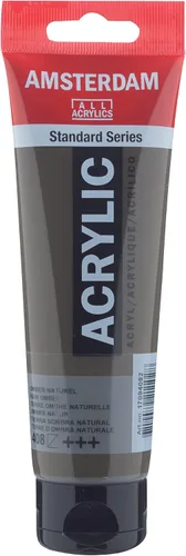 Vista 45 de Amsterdam Serie Estándar Tubo de Pintura Acrílica 120ml Azo Naranja 276 (17092762)
