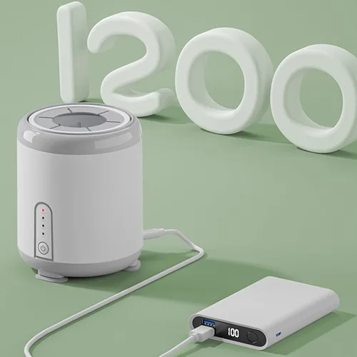 Vista 9 de Mezclador eléctrico de biberones, mezclador de biberones eléctrico con ajuste de velocidad múltiple, coctelera automática para bebés de alta