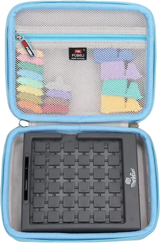 FBLFOBELI Estuche rígido de EVA compatible con ThinkFun Rush Hour Traffic Jam Brain Game y juguete STEM (solo funda)