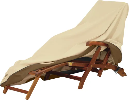 Vista 9 de Classic Accessories Veranda - Funda para tumbona/cubierta de 65 pulgadas, resistente al agua, para patio, tumbona para exteriores