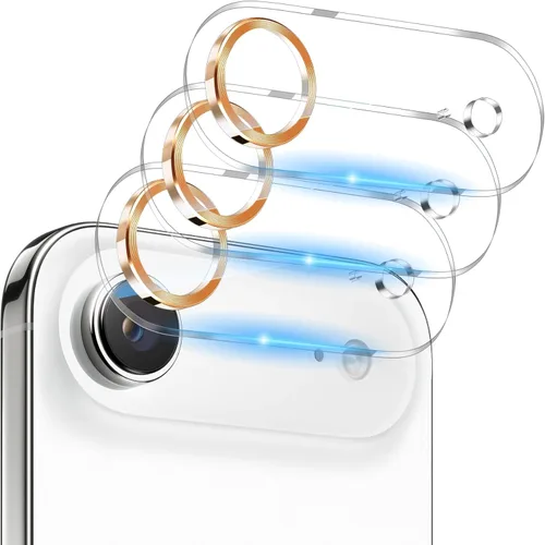 Vista 105 de Dengduoduo Paquete de 3 protectores de lente de cámara de vidrio templado para iPhone 15 de 6.1 pulgadas y para iPhone 15 Plus de 6.7 pulgadas