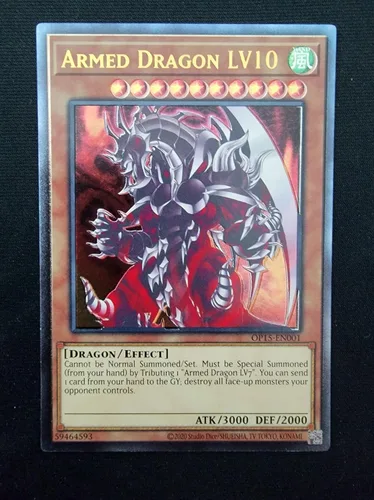 Yu-Gi-Oh! Dragón armado LV10 - OP15-EN001 - Paquete de torneo OTS 15 - Ultimate Rare