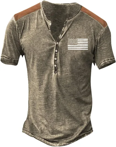 Camiseta de verano para hombre 2023, cuello redondo, manga corta, ropa de resort, blusas ligeras con estampado relajado