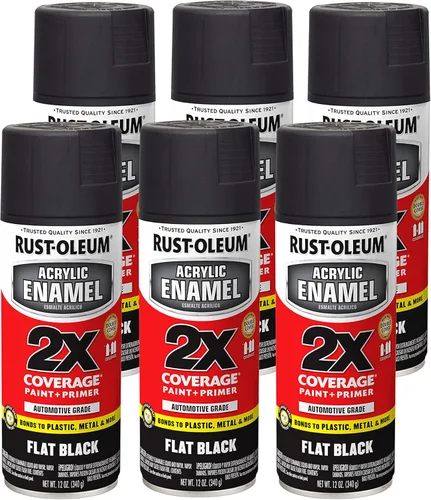 Vista 19 de Rust-Oleum 314030 Pintura en aerosol de esmalte acrílico 2X, 11 onzas, color aluminio